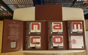 Namco Museum Vol. 1 thru 5 Complete Set Black Label with Imported Outer Case PS1 - Picture 1 of 24