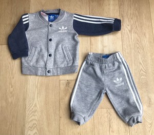 baby burgundy adidas tracksuit