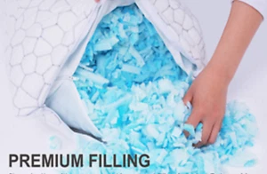 Recarga de espuma viscoelástica triturada para almohada, juguete, bolsa de frijoles, cojín cama para perro mascota 5 libras - Imagen 1 de 8