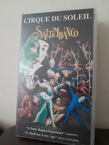 Cirque Du Soleil - Saltimbanco VHS, 1997 Video Cassette Tape Les Productions Inc - Picture 1 of 3