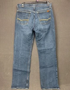 Wrangler 20X FR Mens Size 33x34 Blue Flame-Resistant Denim Jeans 100% Cotton - Picture 1 of 11