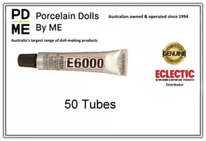 E6000 adhesive x 50 .18oz/7.2gm - Picture 1 of 3