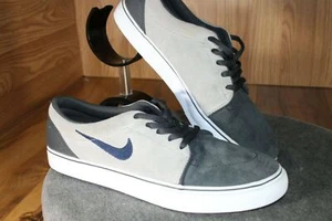 Nike SB 536404-041 Grau/Schwarz Wildleder Hacky Skate Schuhe Sneaker Herren 7,5, EU40,5 - Bild 1 von 10