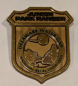 DELAWARE WATER GAP Junior Jr National Park Ranger Plastic Souvenir Badge - Picture 1 of 2