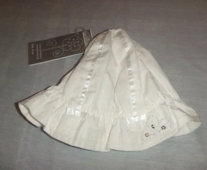 ORCHESTRA CHAPEAU EN COTON ENFANT 12-18 MOIS (TOUR DE TÊTE : 47 CM) BLANC - Picture 1 of 3