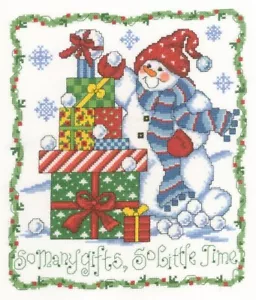 Ursula Michael Counted Cross Stitch Leaflet ~ So Many Gifts ~ - Picture 1 of 1
