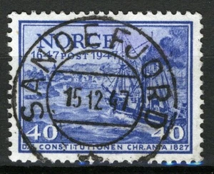 Norwegen 1947, NK 364 Sohn Sandefjord 15.12.47 (sehr schön) - Bild 1 von 1