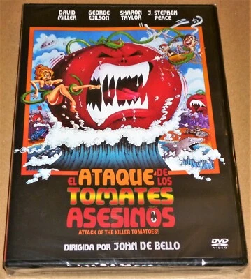 EL ATAQUE DE LOS TOMATES ASESINOS / Attack of the Killer Tomatoes [Dvd] Eng Esp - Imagen 1 de 3