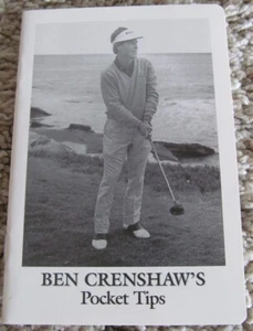 SMALL HARD TO FIND BEN CRENSHAW'S POCKET TIPS 1996 NEVER READ 24 PAGES - Picture 1 of 6