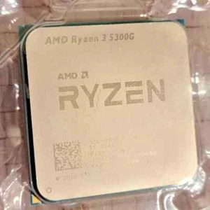AMD Ryzen 3 5300G Processor (4.2 GHz, 4 Cores, Socket AM4) Tray - 100-000000253 - Photo 1/4