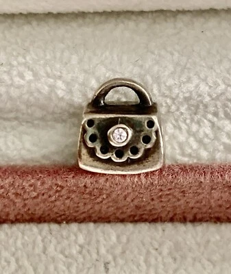 pandora charm original gebraucht,HANDTÄSCHCHEN , Sammlerwert - Bild 1 von 4