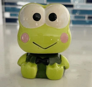 Vintage Keroppi Sanrio Keramik Figur 1997 Wackelkopf Retro - Bild 1 von 11