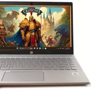HP Intel 10. Gen 8GB 256GB SSD Full HD 14 Zoll Laptop Windows 11 schneller Slim PC - Bild 1 von 12