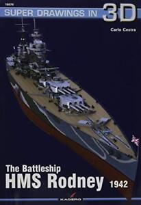 The Battleship HMS Rodney (Super Drawings in 3D) by Cestra (Paperback)