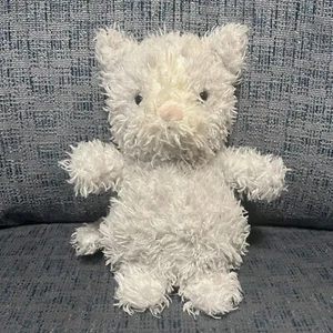 Jellycat Plush 7" Little Kitten Gray White Kitty Cat Stuffed Toy Animal Lovey - Picture 1 of 5