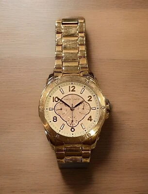 Relógio masculino Vince Camuto ouro rosa VC/5042 6P29 *Precisa de bateria nova* - Imagem 1 de 4