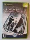 Medal of Honor: European Assault (Microsoft Xbox, 2005) Complete With Manual