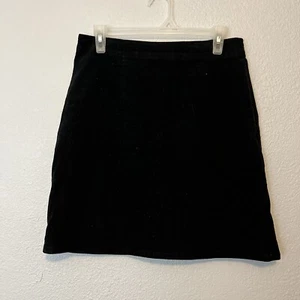 Vintage High Sierra schwarz Cord A-Linie Rock Größe 8 - Bild 1 von 5