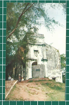 (CWC) Malaya 1950s/1960s St. Paul's Church Malacca Postcard #3326 Near Mint - Image 1 of 2