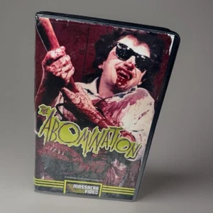 THE ABOMINATION MASSACRE VIDEO VHS RARE - Picture 1 of 11