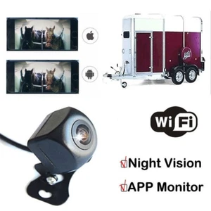 Wi-Fi HD Horse Trailer CCTV Camera Monitor iPhone & Android - Picture 1 of 3