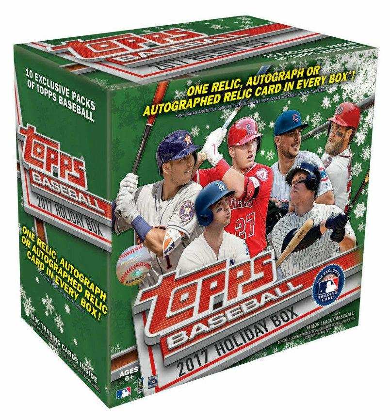 2017 Topps Holiday Baseball Singles Pick Card Build Set lot Stars RC Snowflakes - Image 1 of 1