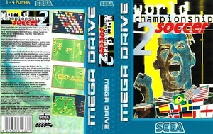 - World Championship Soccer 2 Megadrive Box Art Sleeves Insert Case - Picture 1 of 2