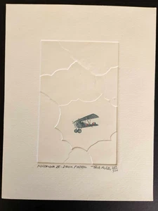 Kräuter Fichter Gravur farbig "Nostalgie IV - Dawn Patrol" #ed 209/300 - Bild 1 von 8