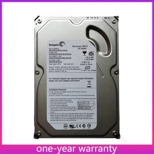 Seagate 80GB ST3802110A 7200RPM PATA IDE 3.5" Desktop HDD Hard Disk Drive - Picture 1 of 3