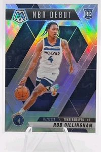 2024-25 Panini Mosaic - Debutto NBA Robert Dillingham #270 Silver Prizm (RC) - Foto 1 di 2