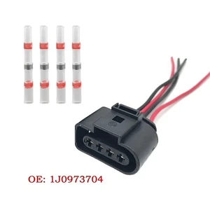 Reparatur Ersatz Stecker Kabel 4 Polig 1J0973704 passend für VW Audi Seat Skoda - Bild 1 von 1