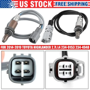 2 sensores de oxígeno O2 aguas arriba y aguas abajo para Toyota Highlander 2014-19 2,7 L L L4 - Imagen 1 de 10