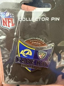 Ravens Vs Rams GAMEDAY Pin - Picture 1 of 1