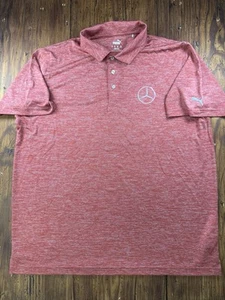 Mercedes-AMG Petronas Puma Motorsport F1 Polo Shirt Men's XL Racing Red - Picture 1 of 11