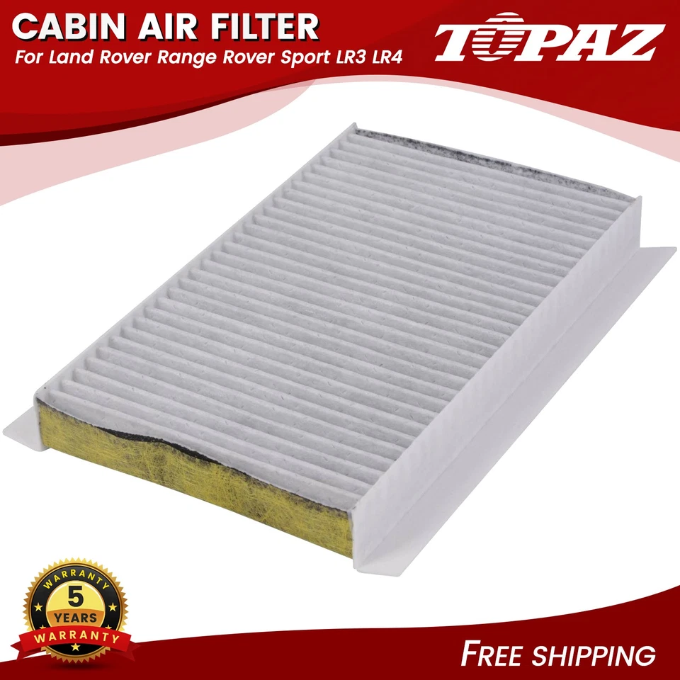 Filtro de aire de cabina para Land Rover Range Rover Sport 2006-13 LR3 2005-09 LR4 10-16 Foto 1 de 4