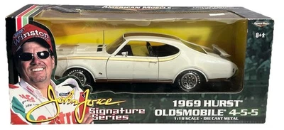 John Force 1969 Hurst Oldsmobile 4-5-5 1:18 Ertl ограниченного тиража 1/2495 новый в коробке - Изображение 1 из 4