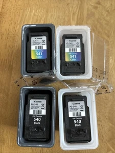 Empty Genuine Canon Printer Ink Cartridges 540/541 - Picture 1 of 1