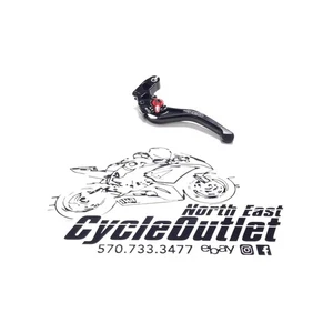 2025 11-25 SUZUKI GSXR600 GSXR750 CRG RC2 LEFT HANDLEBAR CLIPON CLUTCH LEVER - Picture 1 of 12