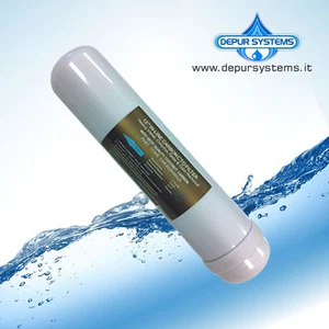 RICAMBIO FILTRO ACQUA PER OSMOSI IN-LINE CTO A CARBONI ATTIVI-TIP0 CAR3026 GOLD - Foto 1 di 1