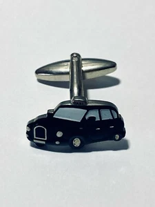 Schwarz Taxi Taxi Manschettenknöpfe von Dalaco in Präsentationsbox - Bild 1 von 3