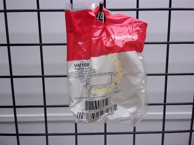 Wiremold 4000 Series Blank End Fitting, Ivory - V4010B