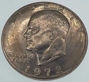 1972 Eisenhower Ike Dollar $1 - Circulated - Clad (SKU 113) - Picture 1 of 4