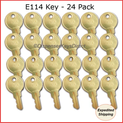 ASI, GEORGIA PACIFIC, KIMBERLY CLARK, JOFEL ASI - E114 Dispenser Key - (24/pc.) "Master Pack"