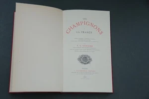 Mycologie F.S. Cordier Les Champignons de France 1870 reimp. 1991 planches - Imagen 1 de 11