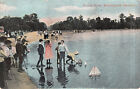 R304033 Round Pond. Kensingtons Gardens. 1908