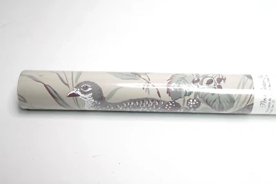 Three Sisters Studio York Toile Bird Pheasant Double Roll Wallcovering Wallpaper - Image 1 of 4