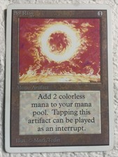 MTG Sol Ring HP Unlimited Edition Regular Uncommon