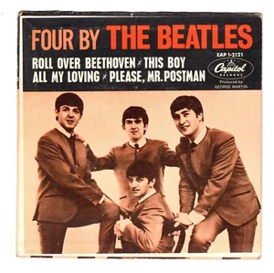 Beatles "Four By The Beatles" 1964 US Capitol Records East Coast 4 Track EP - Imagen 1 de 4