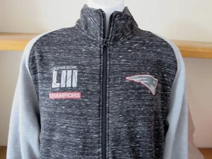 New England Patriots Fanatics Super Bowl LIII Champions Full-Zip Jacket Size XL - Picture 1 of 9