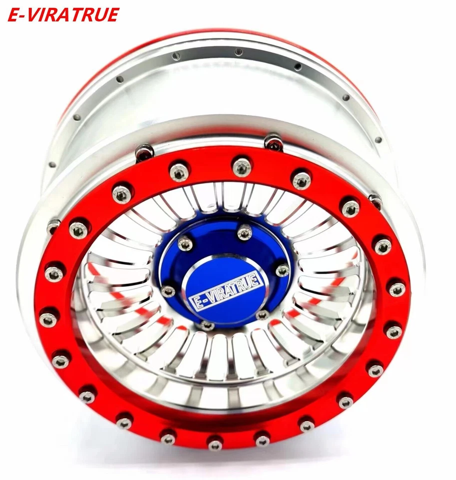 E-VIRATRUE Alu Wheel For TRAXXAS XRT/XMAXX/Losi DBXL/Kraton/Outcast 1/5 1pcs - Image 1 of 1